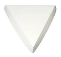 Pizza Gourmet Clamshell White 9,25x9x1,6875" (23,5x22,9x29,7cm) 400pcs/cs