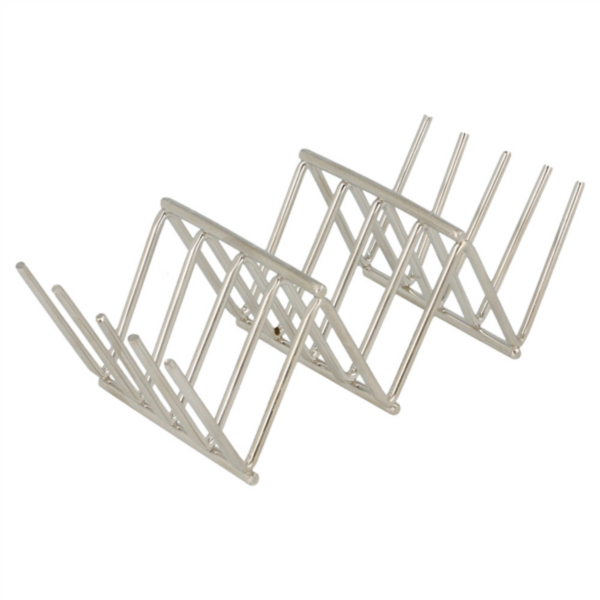 Mini Taco Rack Artinox 11,8x5,1x3,7cm Stainless Steel (per stuk)