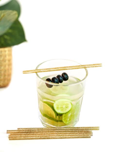 Biodegradable Vegetable Fiber Cocktail Stirrer Unwrapped14cmx5.5mm (100st/pak)