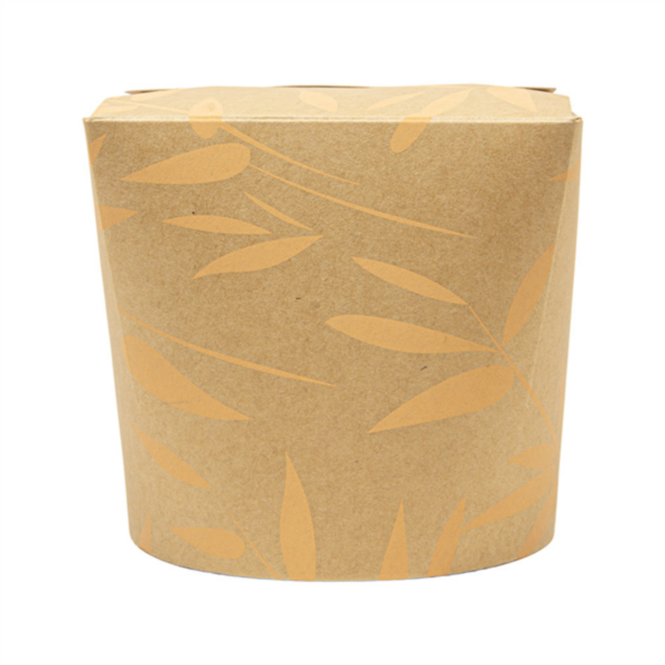 Microwavable Containers Feel Green 780ml Cardboard (50st/pak)
