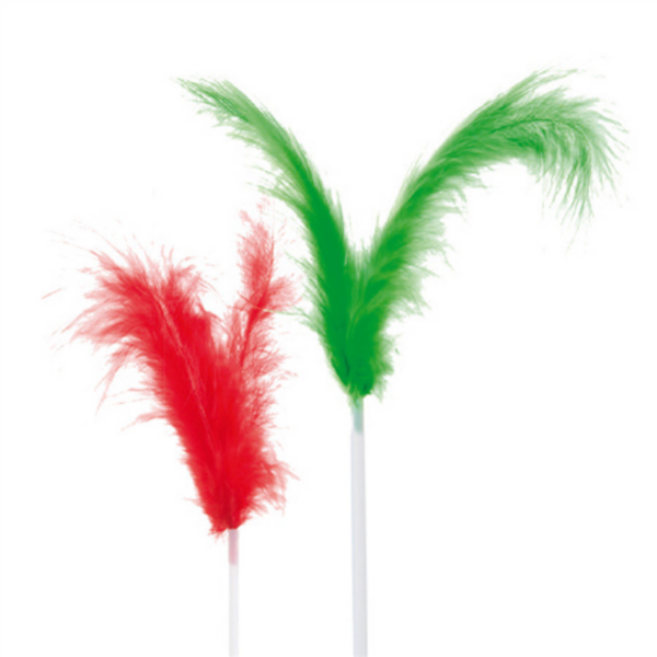 Ice Cream decorations Cocktail Feathers 17cm Assorted (144st/pak)