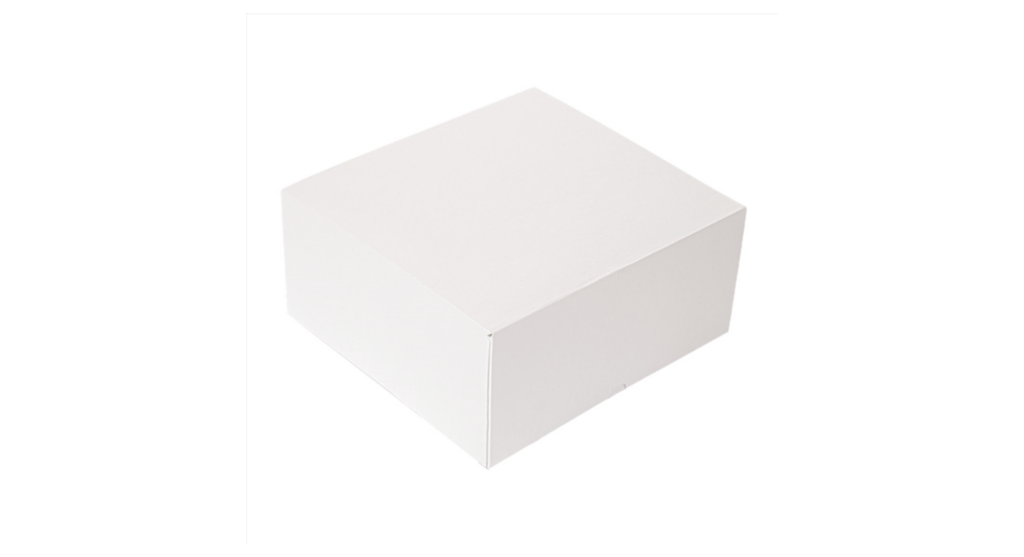 Cake Boxes without Window The Pack 24x24x12cm White (50st/pak)