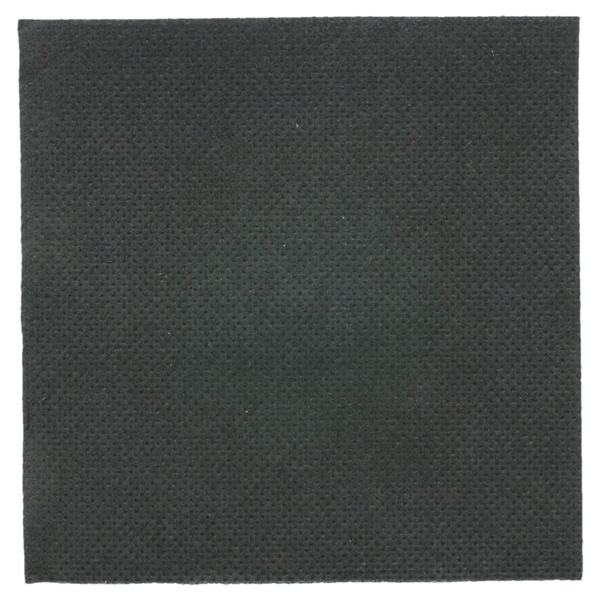 Napkins Double Point Black 20x20cm (1/4-fold 100/pk)