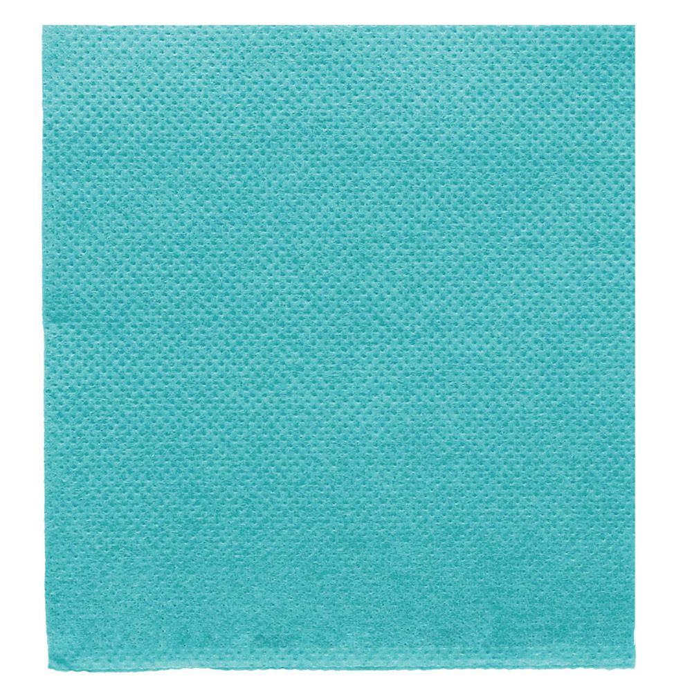 Napkins Double Point Turquoise Blue 20x20cm 1/4-fold 100pcs/pk