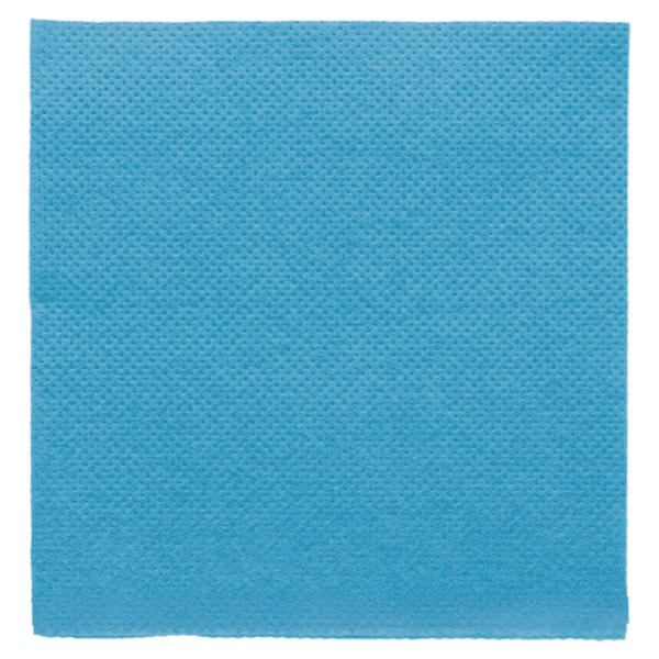Napkins Double Point Turquoise Blue 20x20cm 1/4-fold 100pcs/pk
