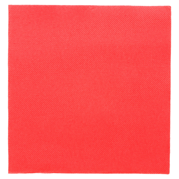 Ecolabel Napkins Double Point 18GSM 33x33cm Red (50st/pak)