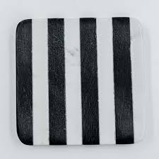 Coasters 8-Ply 85x85mm Black & White (250st/pak)