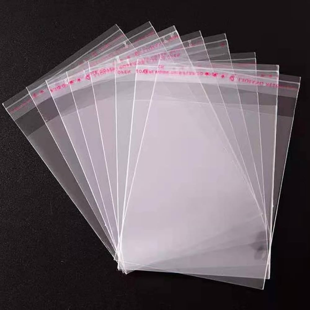 PP seal zakje 18x24cm+4cm hersluitbaar transp. 250/pk