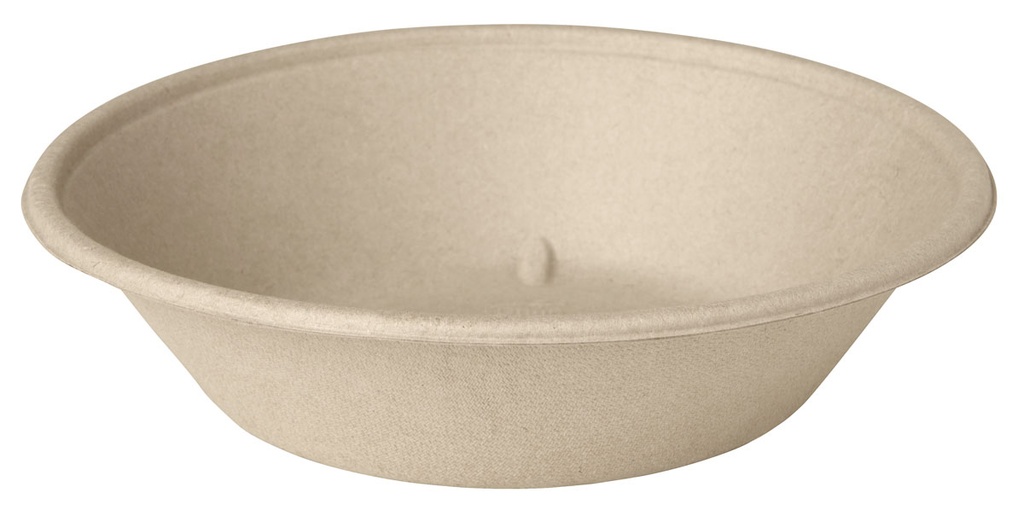 Salade Bowl Bagasse (Brown) 800ml (40st/pak)