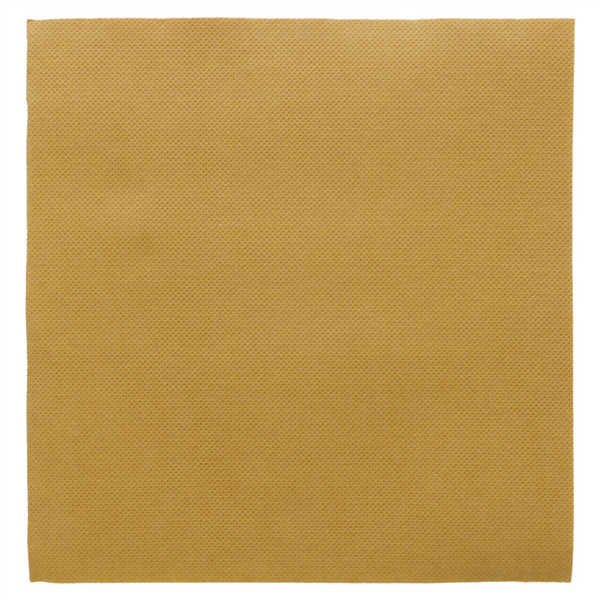 Napkins Double Point Gold 39x39cm 1/4-fold 50pcs/pk