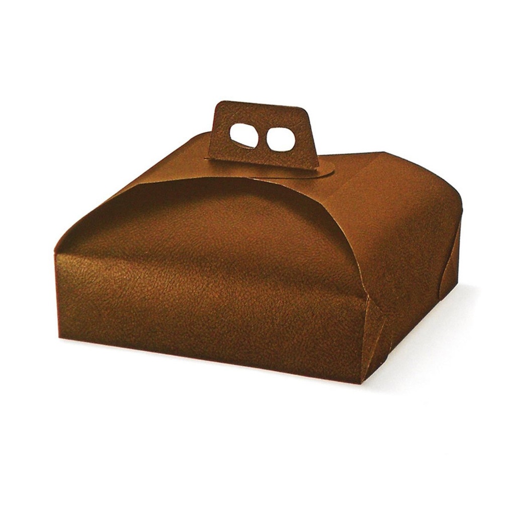 Cake Doos 29x29x7cm Brown Cardboard (10st/pk)