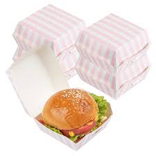 Paper Hinged Tray 4x4x1" w/lid Red Checker  125/cs