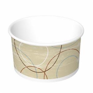 Ice Cream Cups Paper 8 oz Double Poly 50st/pk  IB-DFR8