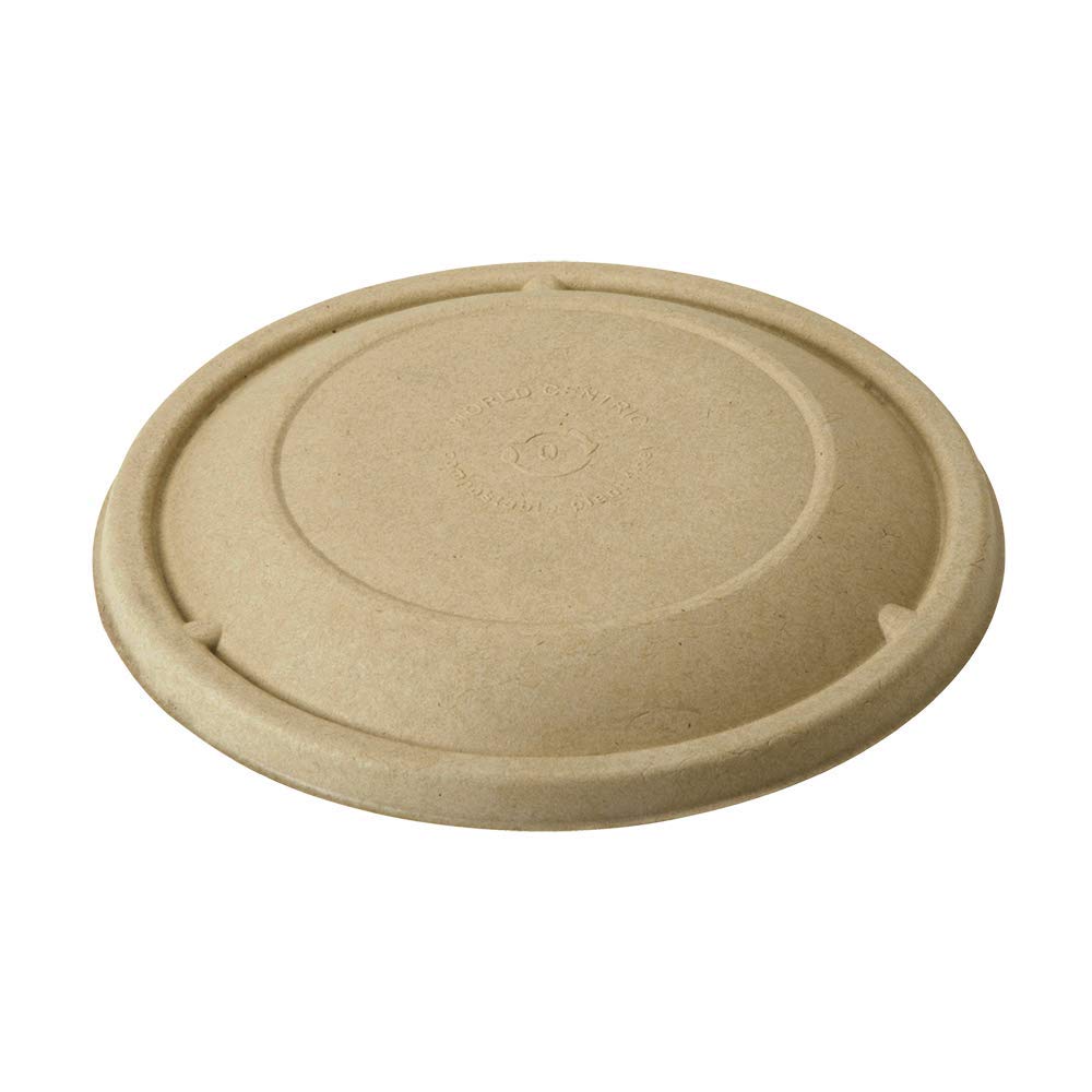 Bagasse/Fiber Lid for 24/32oz fiber bowl (BOSCU24&32) 125pcs/cs