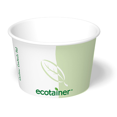 12oz Ecotainer Paper Cont. Stock Design (25pcs/sleeve)