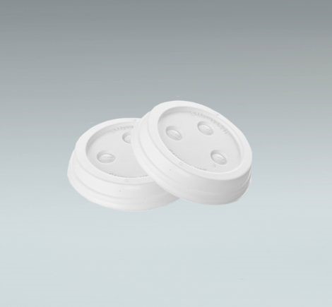 Dome Hot Cup 8oz. Sip Through Lid 100/cs