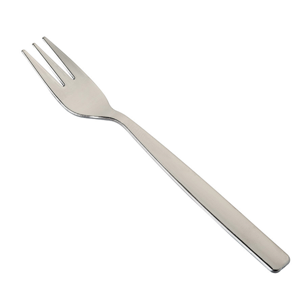 Bestek Vork / mini Fork metal look Silver 10cm 200/pk