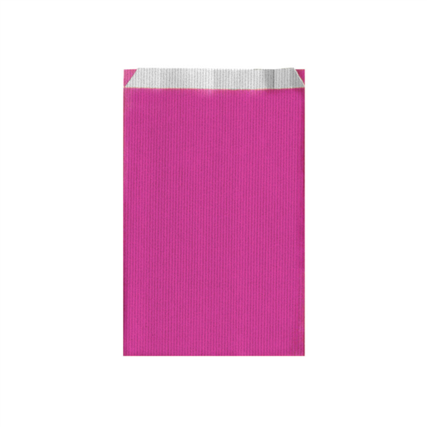 Luxe fournituren zakjes Fuchsia 19+8x35cm (250st/doos)