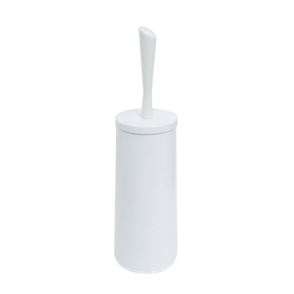 Toilet Brush 12,5 x 27 cm White/Chroom (per stuk)