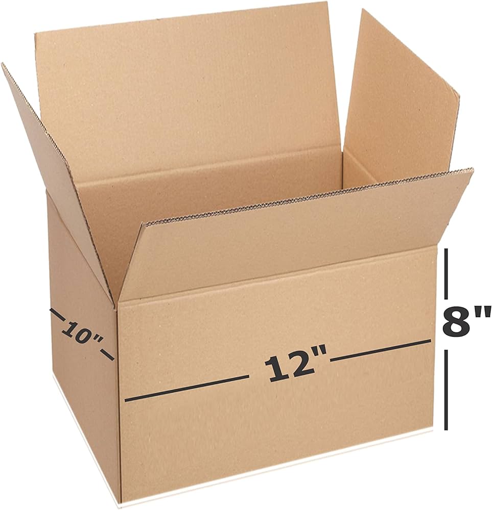 Carton 30x25x20 cm  Kraft  12x10x8"wsb30
