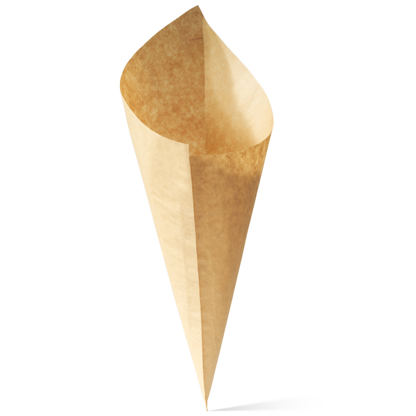 Puntzakken K21 Kraft / Eco-Bruin onbedrukt (5kg/ds)