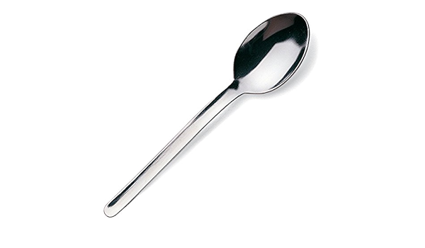 Bestek Metal Look small Spoon 12,9cm silver 1000/cs (25st/pak)