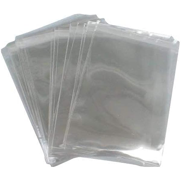 PPE Bags Clear 8x13" 1000 pcs/cs 13-0506