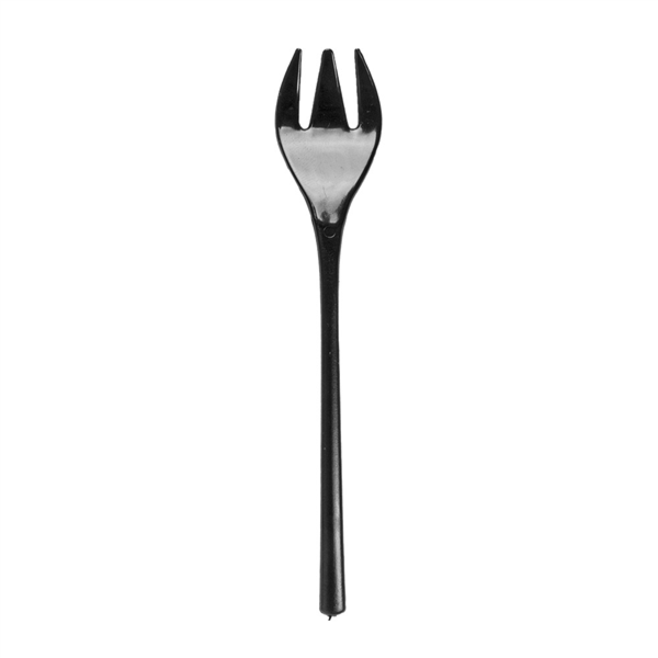 Reusable Mini Forks 10cm Black PS (200st/pak)