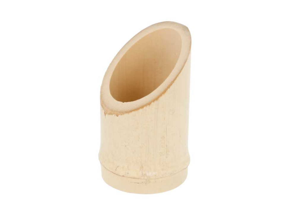 Amuse Bamboo schaaltje rond 5/5,5x9cm (per stuk)