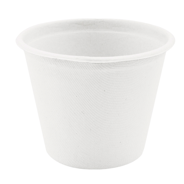 Bionic/Bagasse Cups 425ml Wit (10,5x8,3cm) (50st/pak)