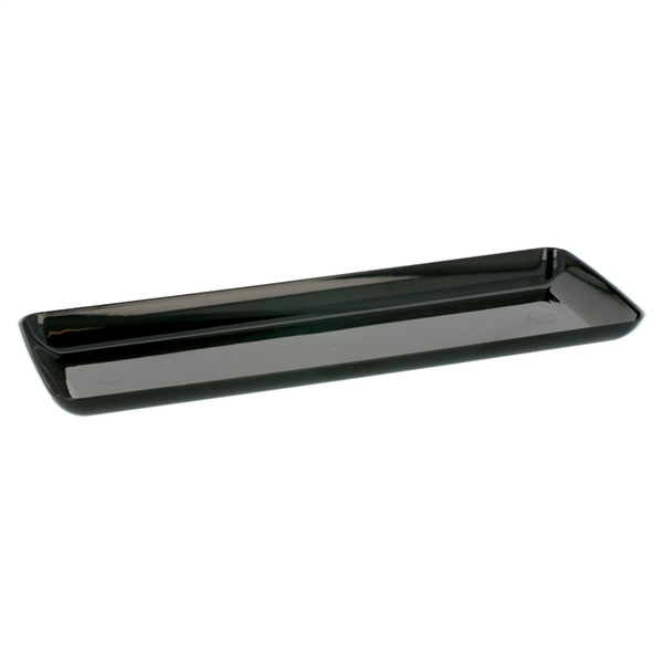 Amuse - Mini Tray for Tapas - 19x6,5x1,2cm Black PS 50/pk