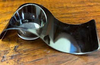 Amuse - "Baden" 11ML Silver Metal Look PS 50/pk