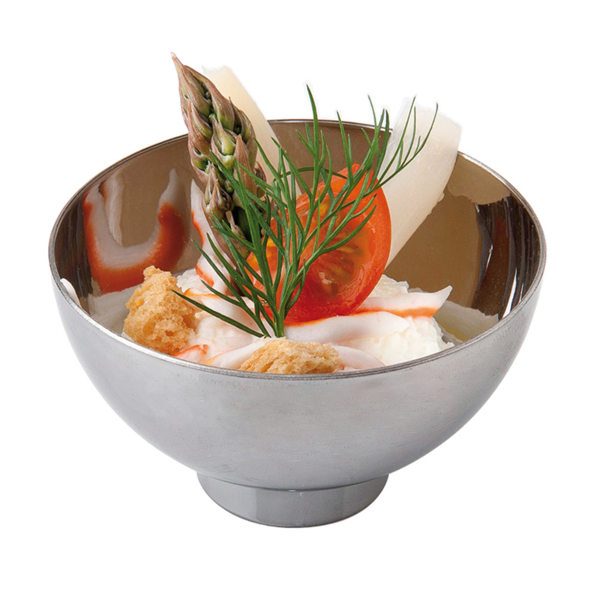 Amuse bowl 72ml 6,7x3,5cm Silver (50st/pak)