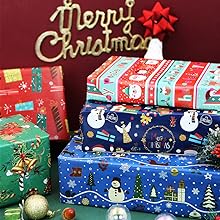 Giftwrap Reel 2mx70cm >Christmas Time< (per rol)