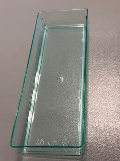 Amuse - Large Tray Sea Green PS 13,1x4,6x1,8cm  12/pk