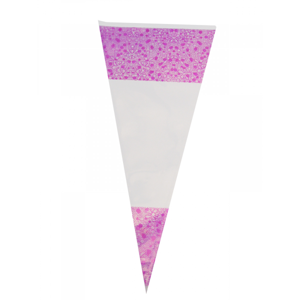 Puntzakken  PP Neon Pink 18x37 cm 1000st/ds