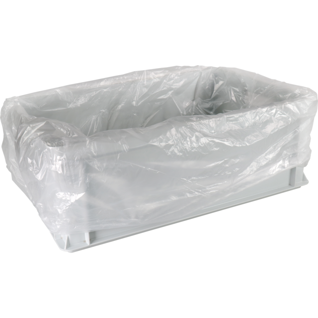 Kratzakken HDPE 8my transparant 60/20x80cm 1000st/ds