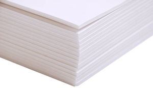 Foam sheet / schuim plaat 1x1 meter 2cm dik (per stuk)