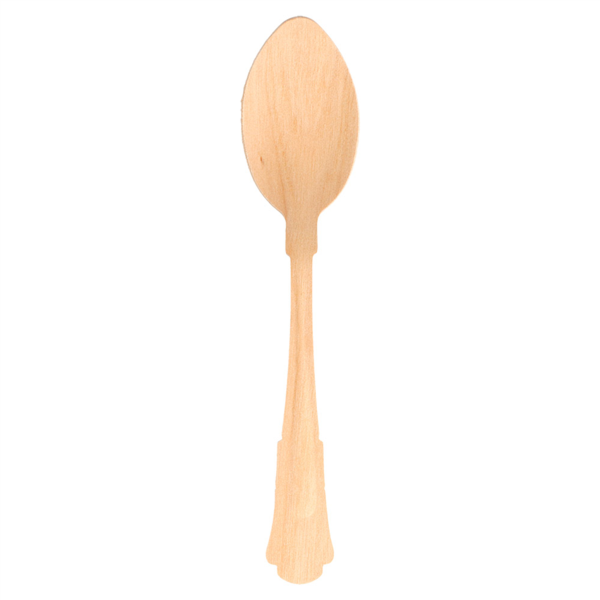 Houten lepel / Wooden Spoon  "Classic" 200mm (100pcs/pack)