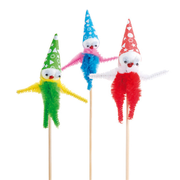 Prikker Clown (Icecream decoration) 15cm Assorti (72pcs/pack)