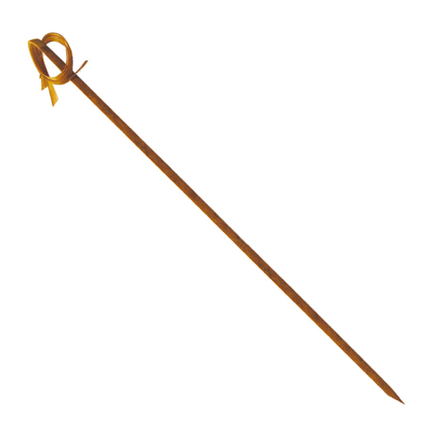 Knoop Prikker 120mm Natural Bamboe (100st/pak)