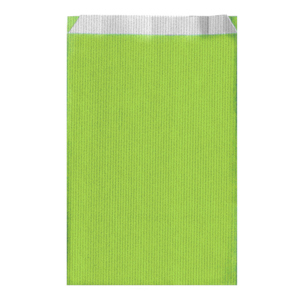 Luxe fournituren zakjes Aniseed Green 26+9x46cm (250st/doos)