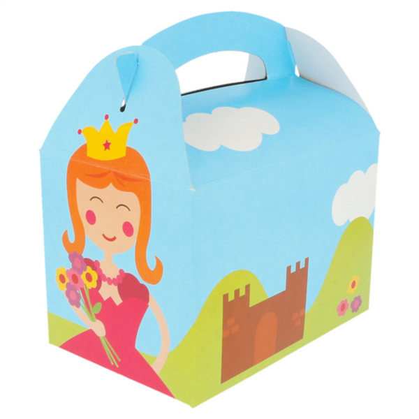 Gable Box - Children Box - Design "Castle" 17x16x10cm 50pcs/pk