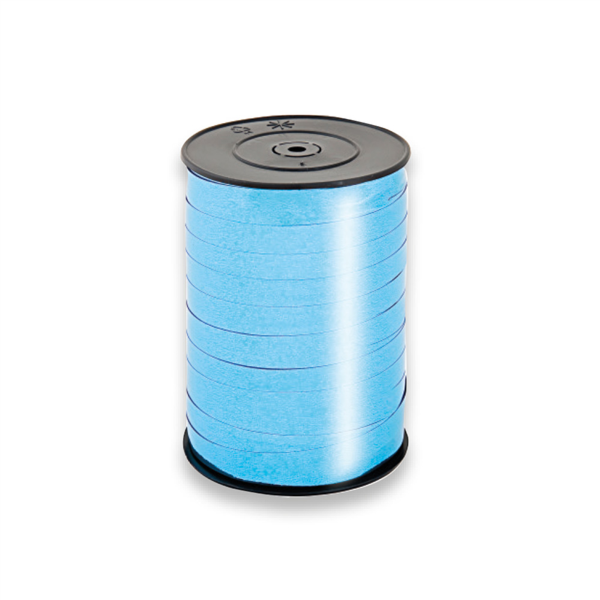 "Mirror" Ribbon 10mm x 250m Turquoise (per rol)