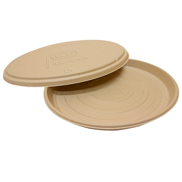 Lids for pizza container Bagasse (50st/pak)