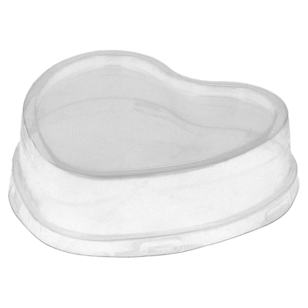 Dome Lids for Containers 206.02/206.04/206.05 Clear PET (100st/pak)