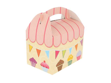 Gable Box - Children Box - Design "Party" 17x16x10cm 50pcs/pk