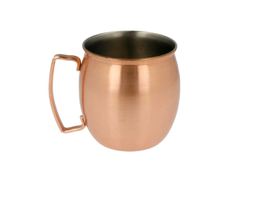 Mug "MOSCOW" (beker) Copper Stainless Steel 420ml  per unit (stuk)