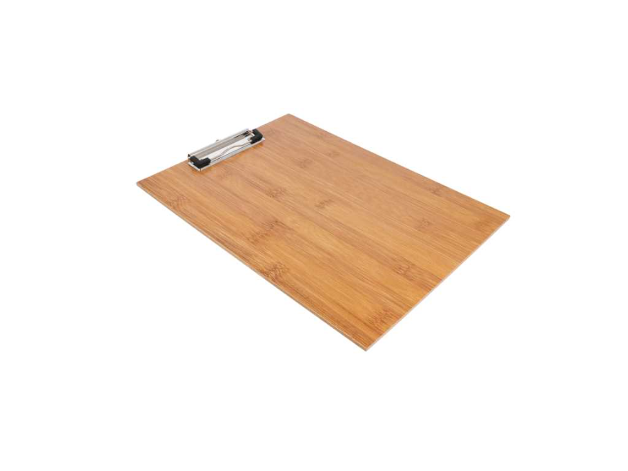 Clipboard menu holder 22,9x31,8x0,4cm Bamboo (per stuk)