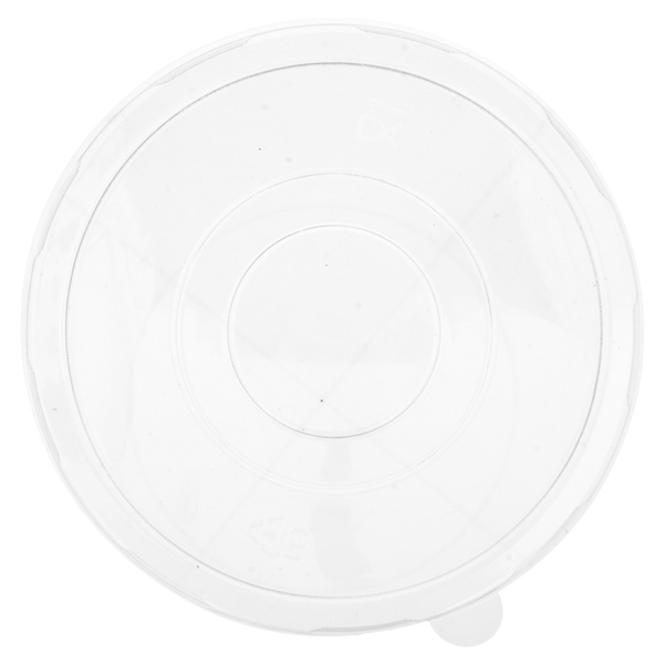 Flat Lids for Saladbowls 224.32 - 215.04 "Bionic" Diam. 16cm Clear PET (100st/pak)